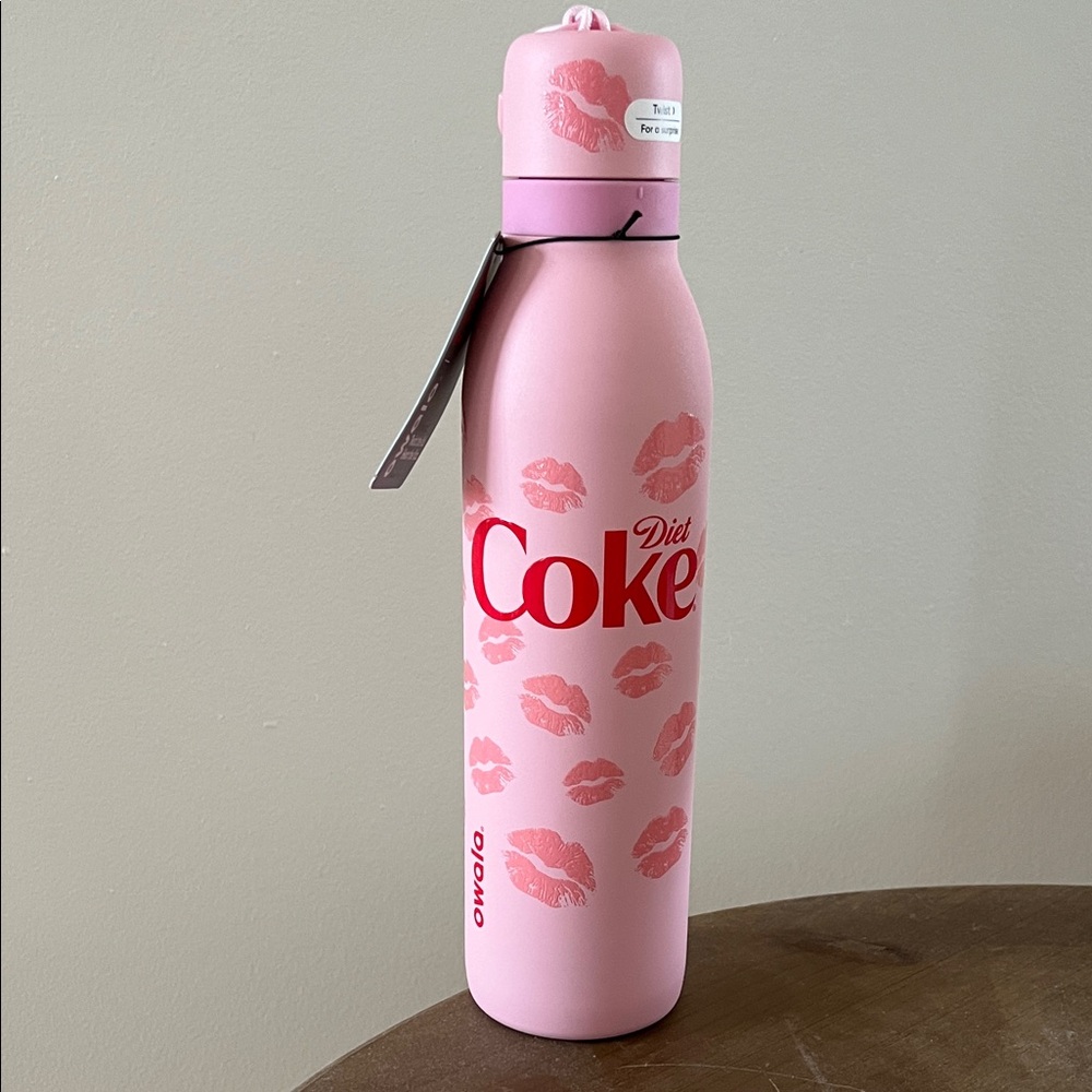Diet Coke Owala pink kisses